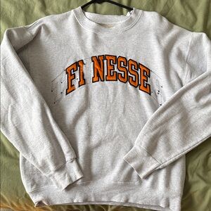 Finesse/Tennessee Orange Gray Sweatshirt